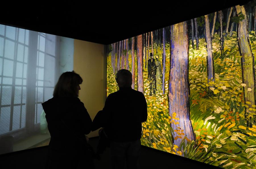 BRITAIN-LONDON-MEET VINCENT VAN GOGH EXPERIENCE