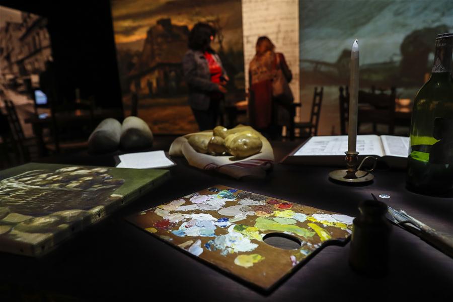 BRITAIN-LONDON-MEET VINCENT VAN GOGH EXPERIENCE