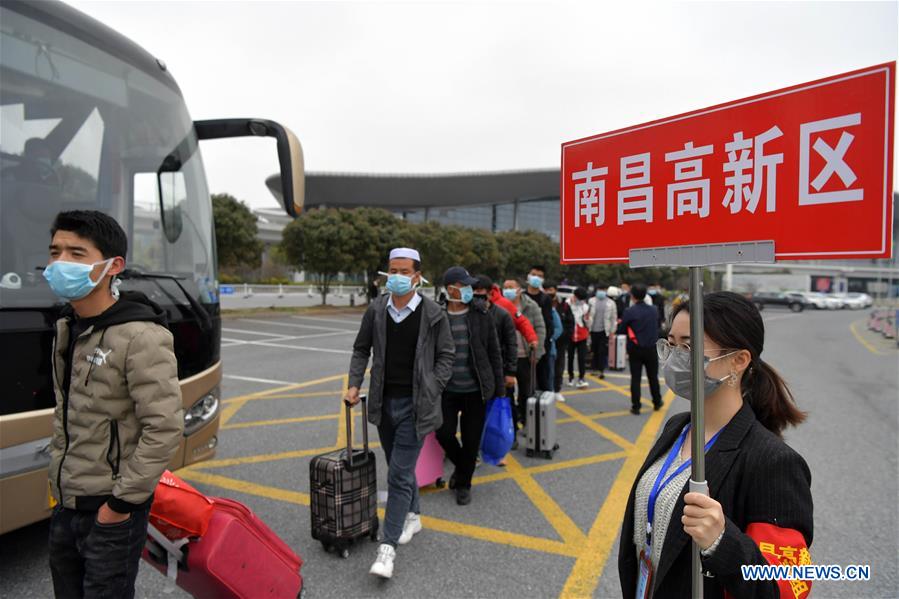 CHINA-JIANGXI-NANCHANG-MIGRANT WORKERS-BACK TO WORK (CN)