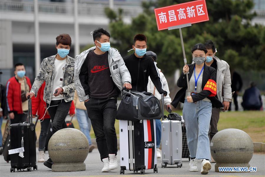 CHINA-JIANGXI-NANCHANG-MIGRANT WORKERS-BACK TO WORK (CN)