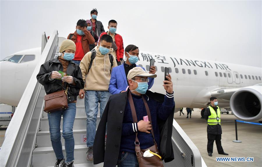 CHINA-JIANGXI-NANCHANG-MIGRANT WORKERS-BACK TO WORK (CN)
