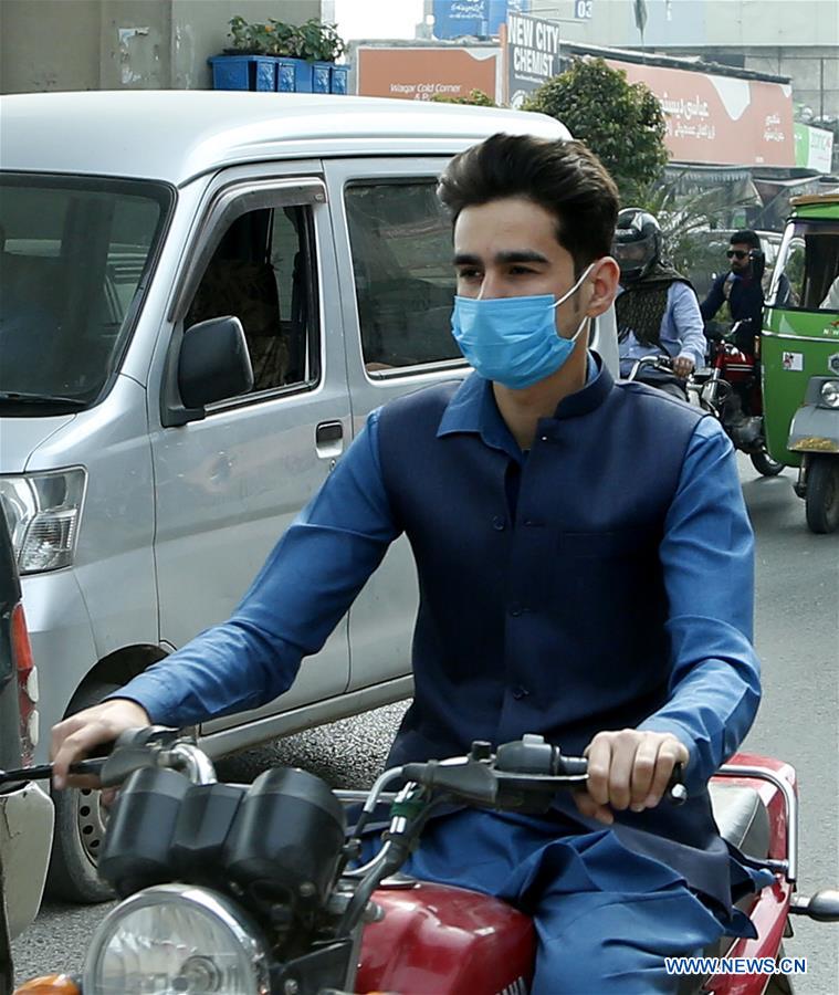 PAKISTAN-RAWALPINDI-CORONAVIRUS-MASK