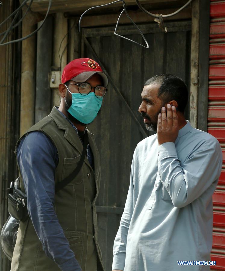 PAKISTAN-RAWALPINDI-CORONAVIRUS-MASK