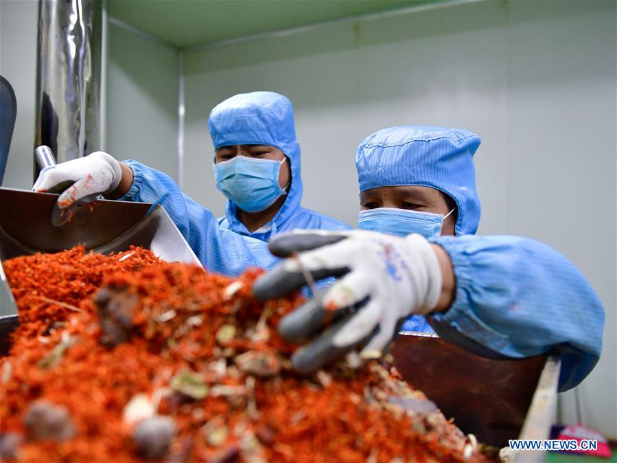 CHINA-QINGHAI-XINING-COVID-19-TIBETAN MEDICINE (CN)