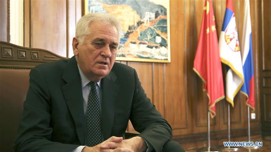 SERBIA-BELGRADE-NIKOLIC-INTERVIEW-CHINA-COVID-19