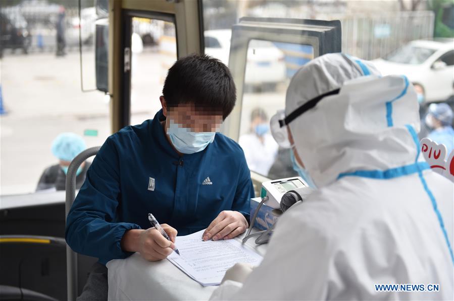 CHINA-BEIJING-COVID-19-RECOVERED PATIENTS-PLASMA-DONATION (CN)