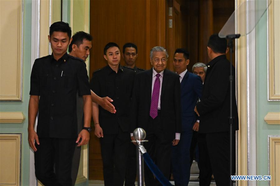MALAYSIA-PUTRAJAYA-MAHATHIR-PRESS CONFERENCE