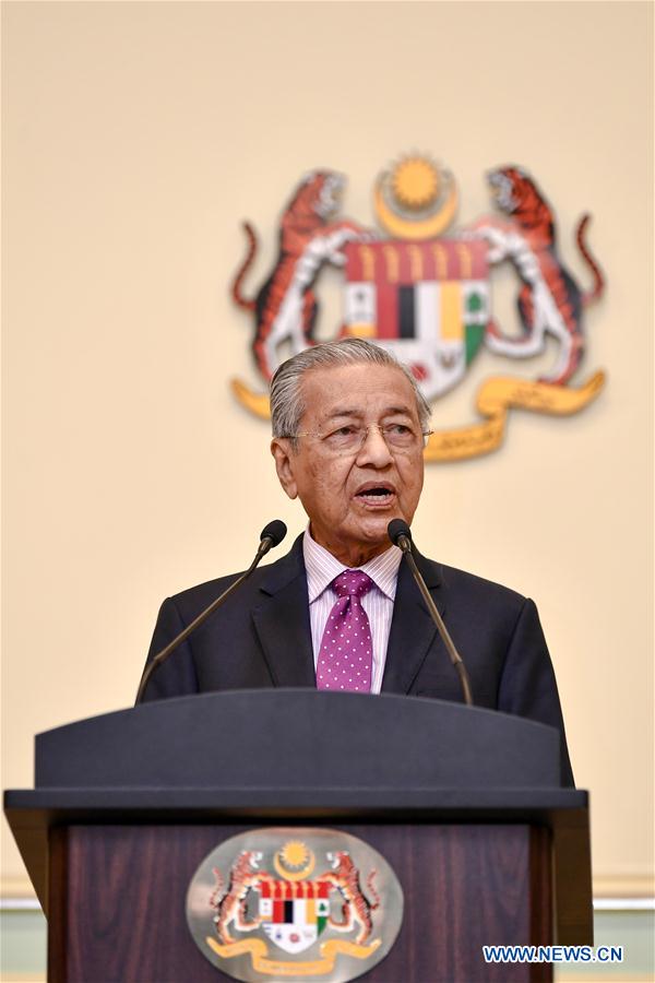 MALAYSIA-PUTRAJAYA-MAHATHIR-PRESS CONFERENCE