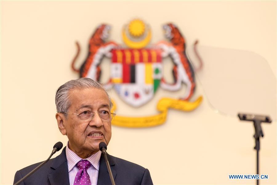 MALAYSIA-PUTRAJAYA-MAHATHIR-PRESS CONFERENCE