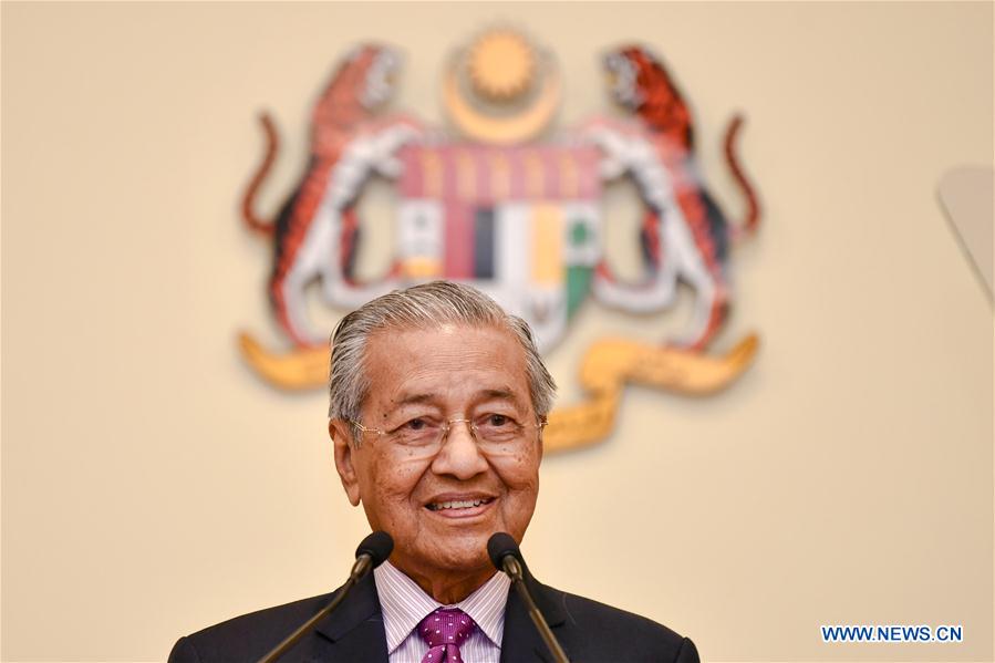 MALAYSIA-PUTRAJAYA-MAHATHIR-PRESS CONFERENCE