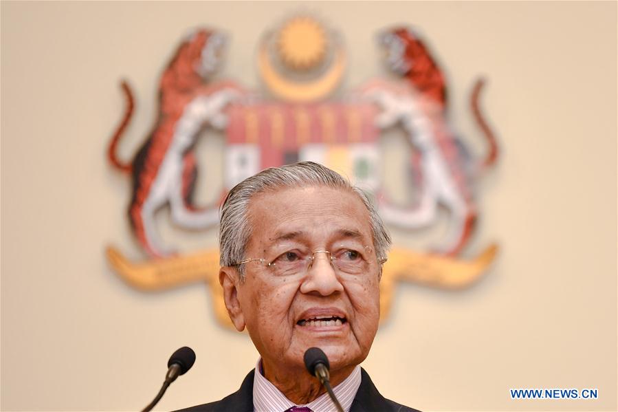 MALAYSIA-PUTRAJAYA-MAHATHIR-PRESS CONFERENCE