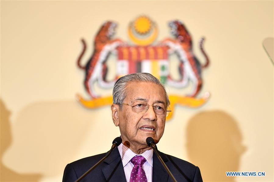 MALAYSIA-PUTRAJAYA-MAHATHIR-PRESS CONFERENCE