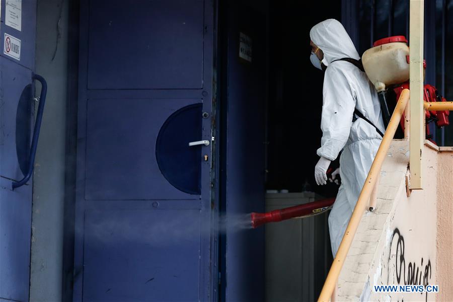 GREECE-THESSALONIKI-CORONAVIRUS CASES