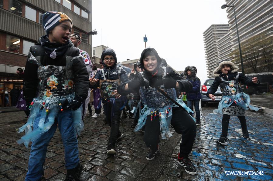 BELGIUM-BRUSSELS-CARNIVAL