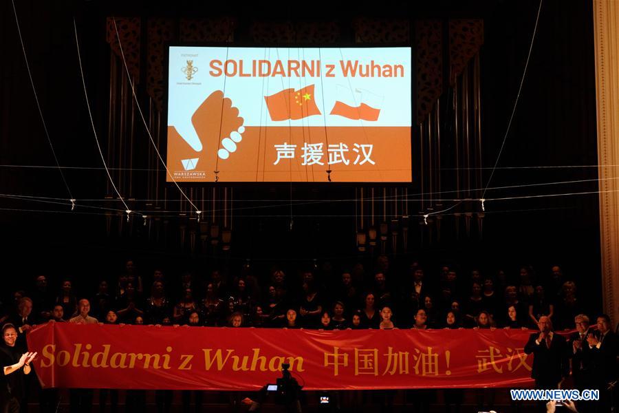POLAND-WARSAW-CHARITY CONCERT-SUPPORT FOR CHINA 