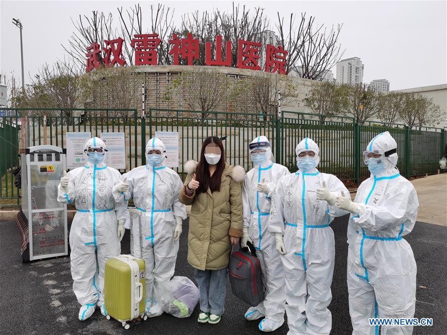32 Coronavirus-Infected Patients Cured, Discharged from Hospital in Wuhan