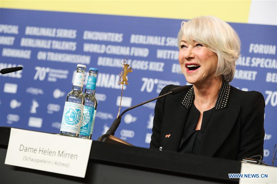 GERMANY-BERLIN-BERLINALE 2020-HELEN MIRREN-HONORARY GOLDEN BEAR