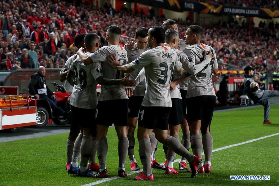 (SP)PORTUGAL-LISBON-FOOTBALL-UEFA EUROPA LEAGUE-BENFICA VS SHAKHTAR DONETSK