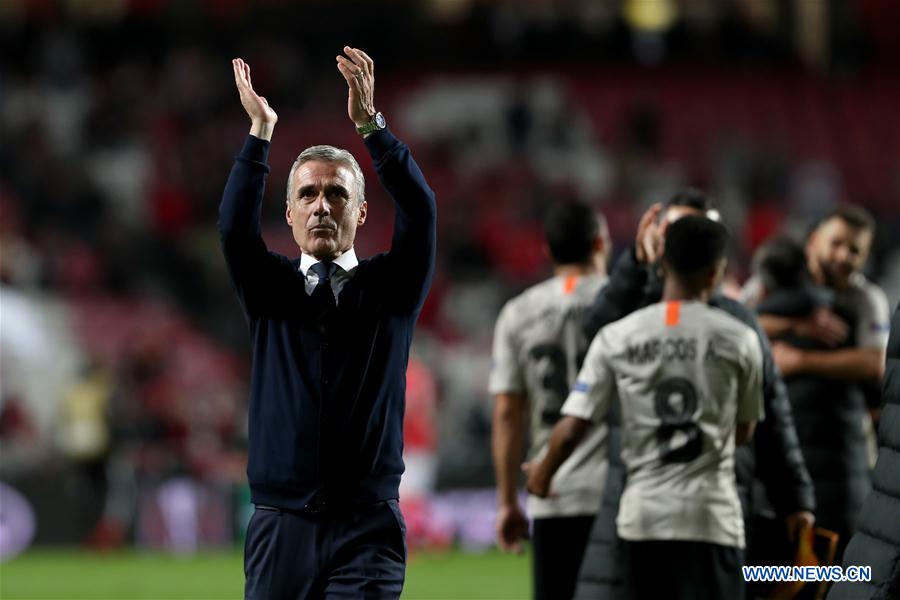 (SP)PORTUGAL-LISBON-FOOTBALL-UEFA EUROPA LEAGUE-BENFICA VS SHAKHTAR DONETSK