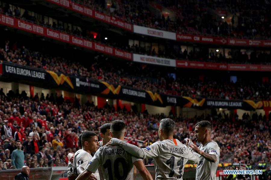 (SP)PORTUGAL-LISBON-FOOTBALL-UEFA EUROPA LEAGUE-BENFICA VS SHAKHTAR DONETSK