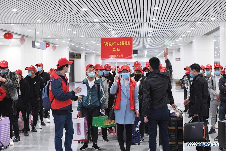 CHINA-NINGXIA-FUJIAN-MIGRANT WORKERS-BACK TO WORK (CN)