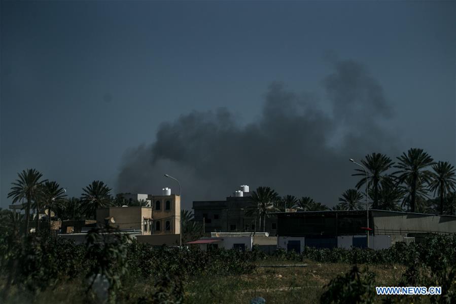 LIBYA-TRIPOLI-AIRPORT-ATTACK 