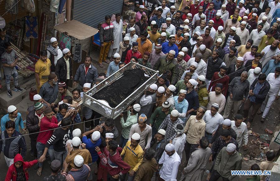 INDIA-NEW DELHI-COMMUNAL VIOLENCE