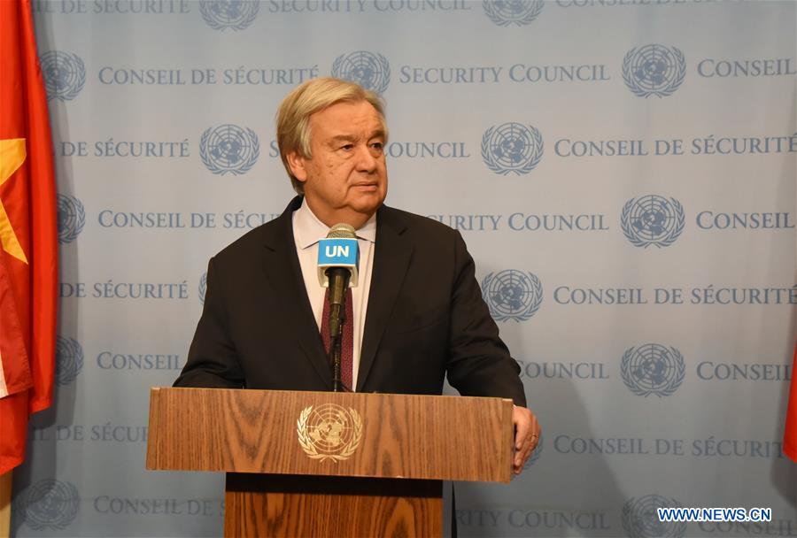 UN-GUTERRES-PRESS ENCOUNTER-SYRIA