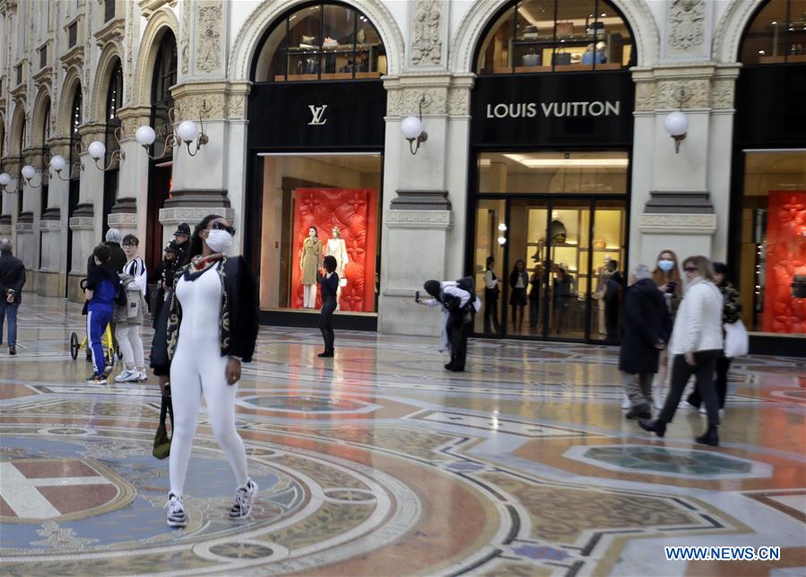 ITALY-MILAN-COVID-19