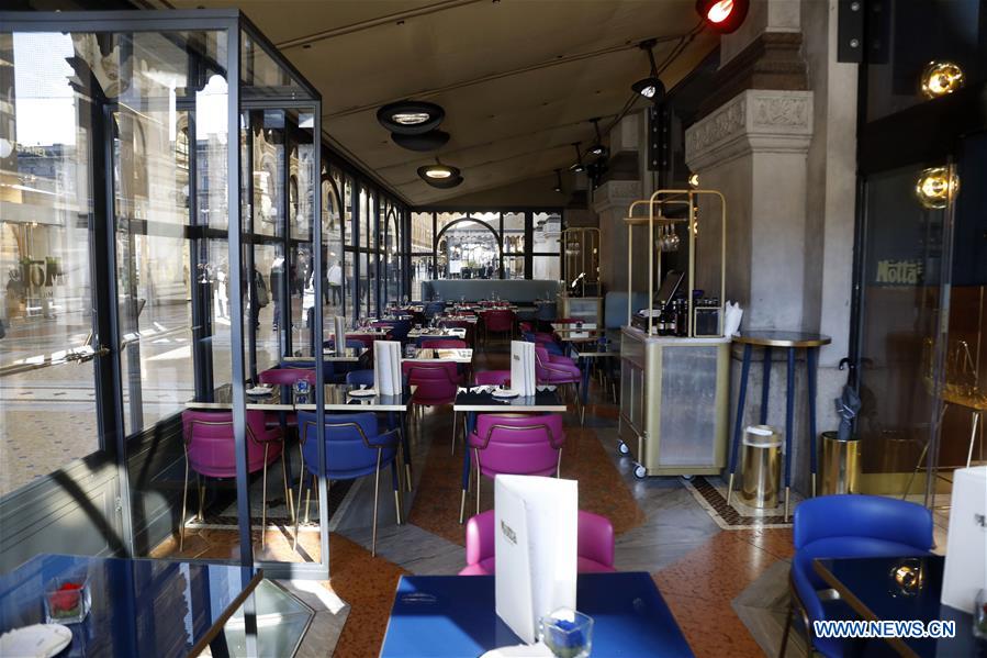 ITALY-MILAN-COVID-19