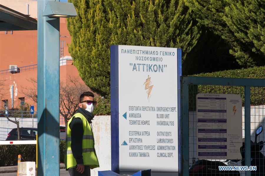 GREECE-ATHENS-CORONAVIRUS-CASES