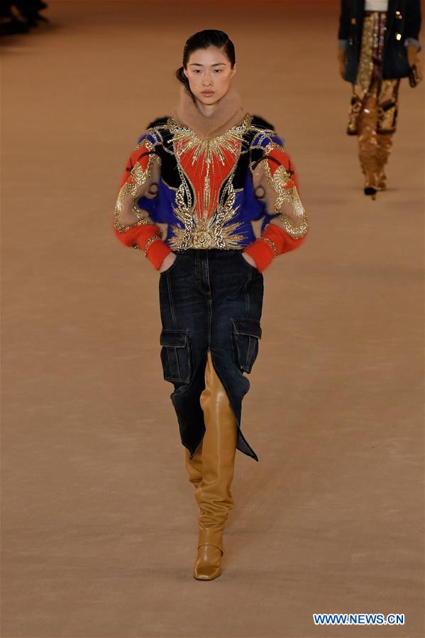 FRANCE-PARIS-FASHION WEEK-BALMAIN