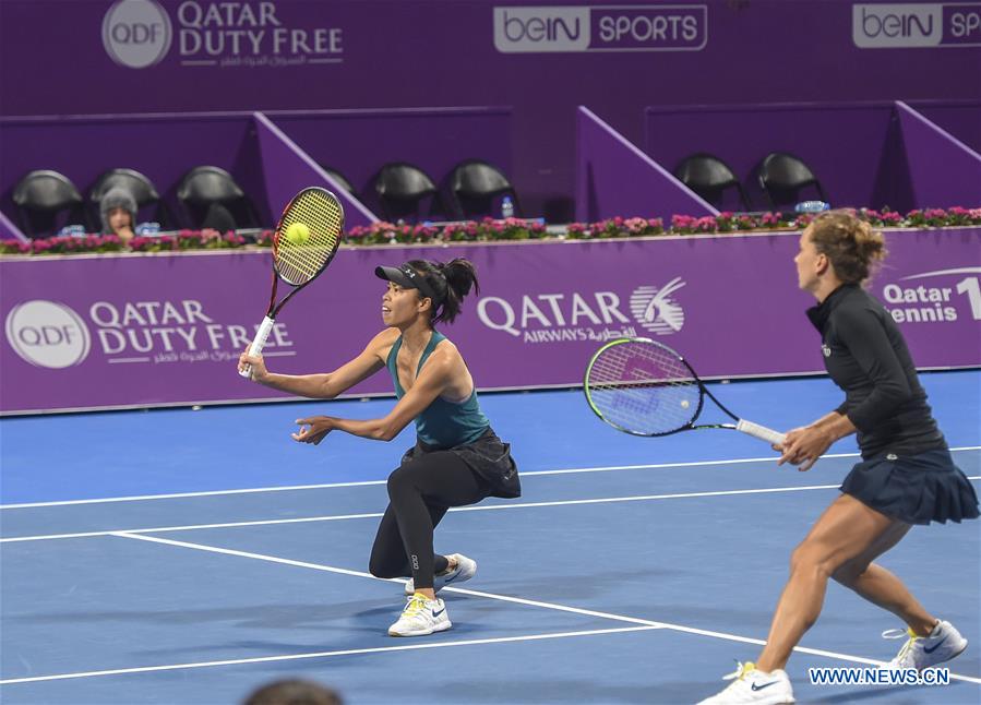 (SP)QATAR-DOHA-TENNIS-WTA-DOUBLES