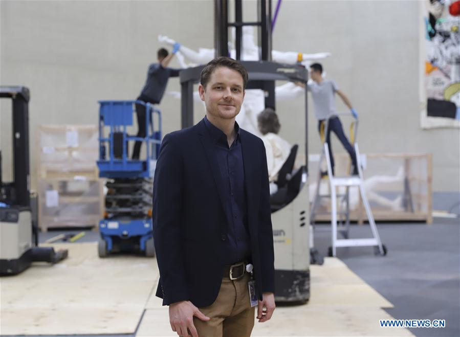 AUSTRALIA-CANBERRA-XU ZHEN-EXHIBITION-PREPARATION