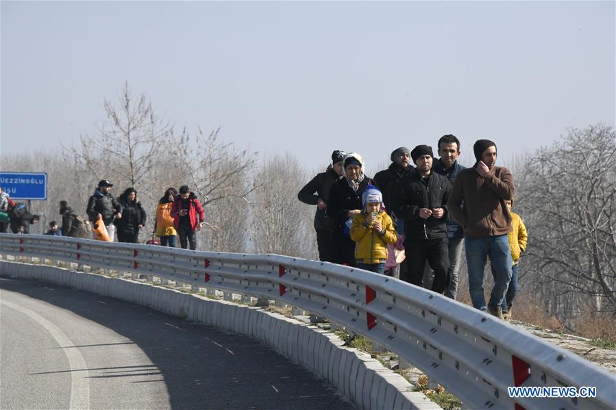 TURKEY-EDIRNE-MIGRANTS