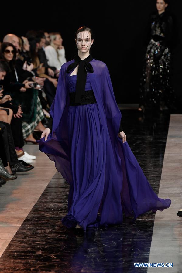 FRANCE-PARIS-FASHION WEEK-ELIE SAAB