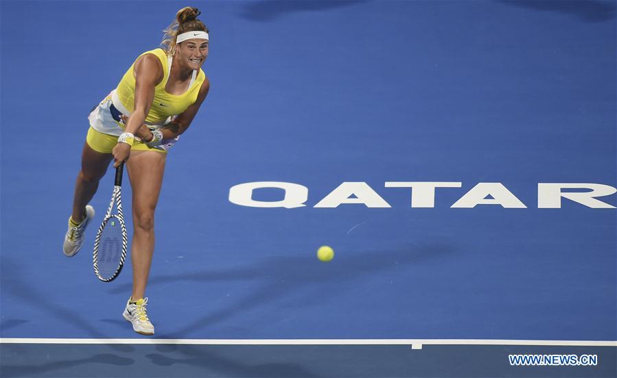 (SP)QATAR-DOHA-TENNIS-WTA-SINGLES