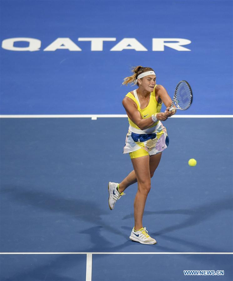 (SP)QATAR-DOHA-TENNIS-WTA-SINGLES