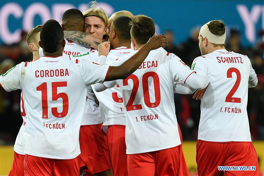 (SP)GERMANY-COLOGNE-FOOTBALL-BUNDESLIGA-COLOGNE VS SCHALKE 04
