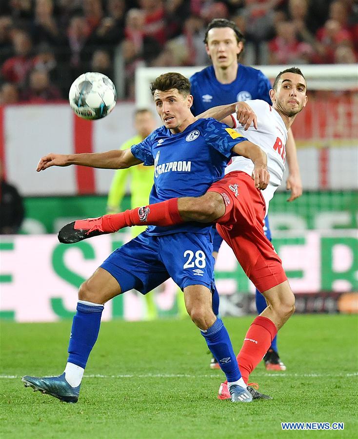 (SP)GERMANY-COLOGNE-FOOTBALL-BUNDESLIGA-COLOGNE VS SCHALKE 04