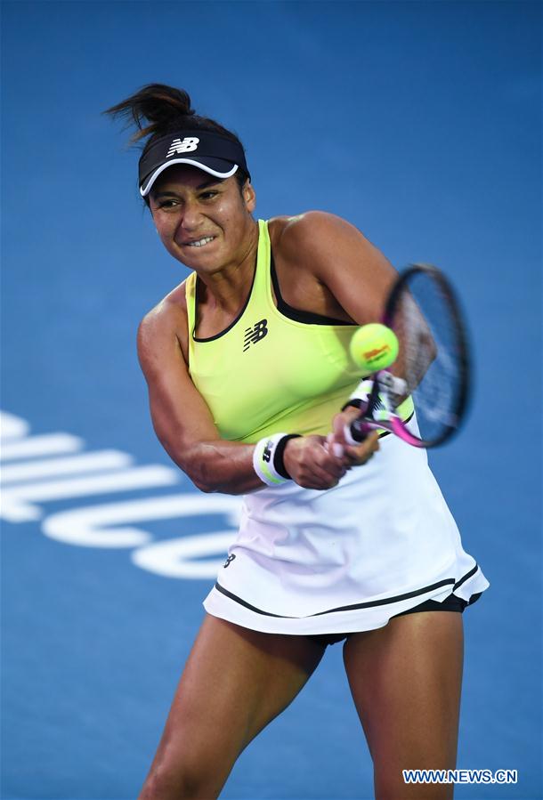 Highlights of WTA Mexican Open women's singles final match Xinhua