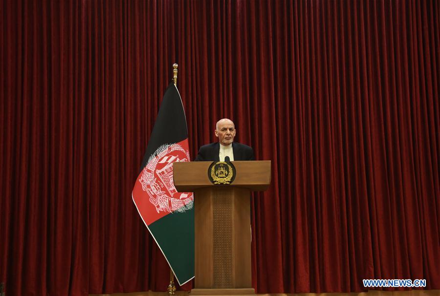AFGHANISTAN-KABUL-PRESIDENT-TALIBAN-PRECONDITION-REJECTION