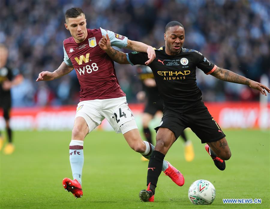 (SP)BRITAIN-LONDON-FOOTBALL-EFL LEAGUE CUP FINAL-ASTON VILLA VS MANCHESTER CITY
