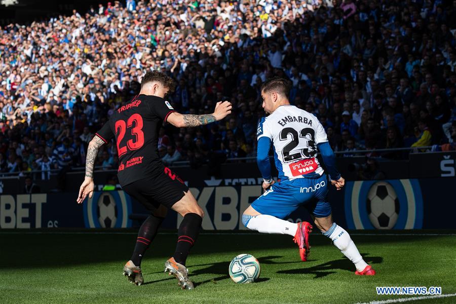 (SP)SPAIN-BARCELONA-SOCCER-SPANISH LEAGUE-ESPANYOL VS ATHLETICO MADRID