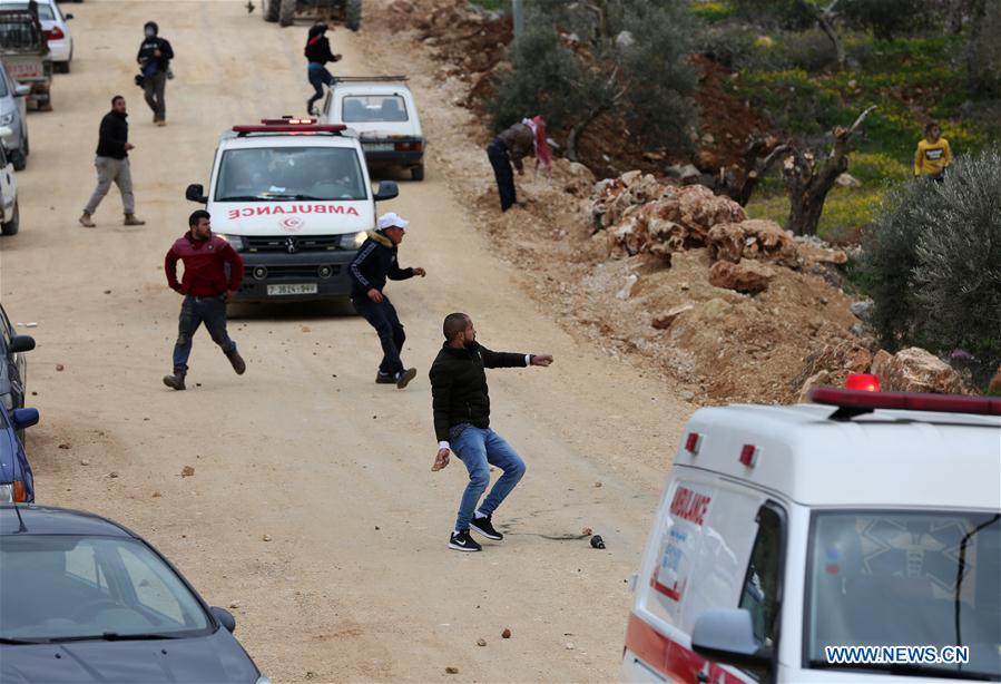 MIDEAST-NABLUS-CLASHES