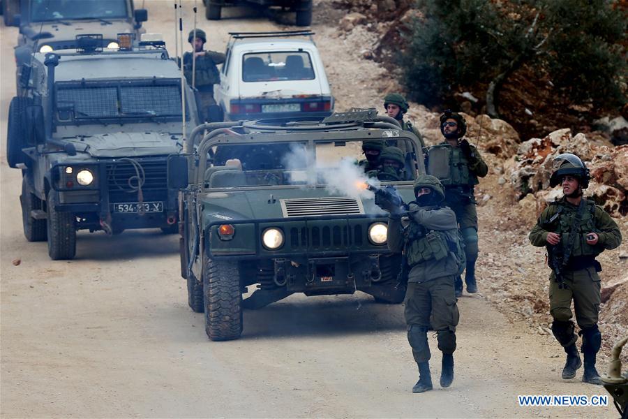 MIDEAST-NABLUS-CLASHES