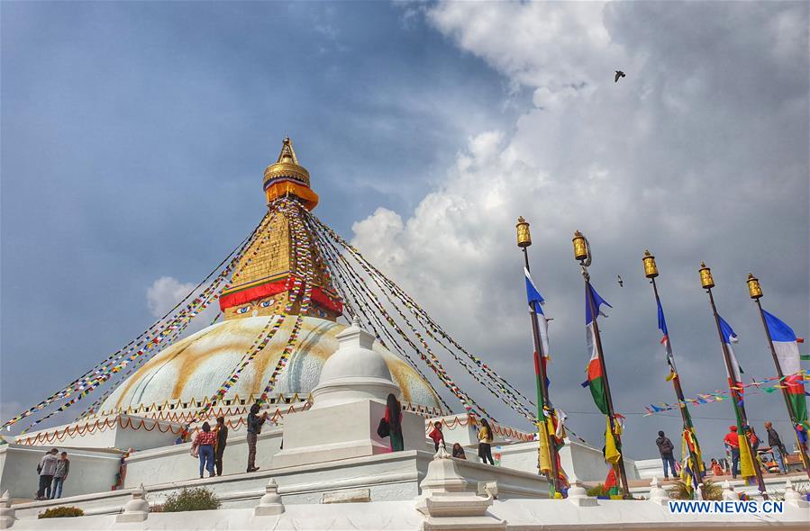 NEPAL-KATHMANDU-BOUDHANATH STUPA