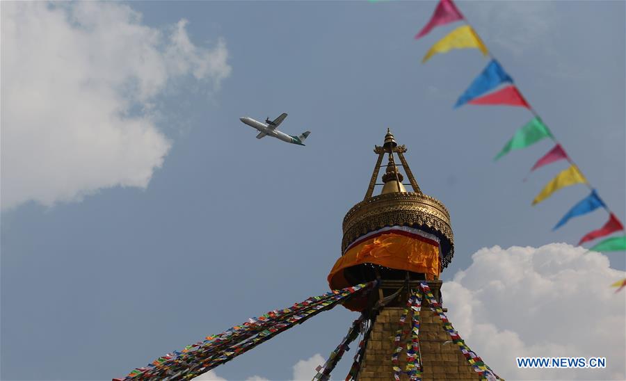 NEPAL-KATHMANDU-BOUDHANATH STUPA