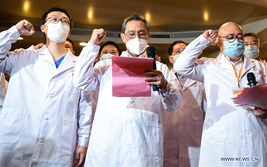 CHINA-GUANGZHOU-CPC-MEDICAL WORKERS-OATH-TAKING CEREMONY (CN)