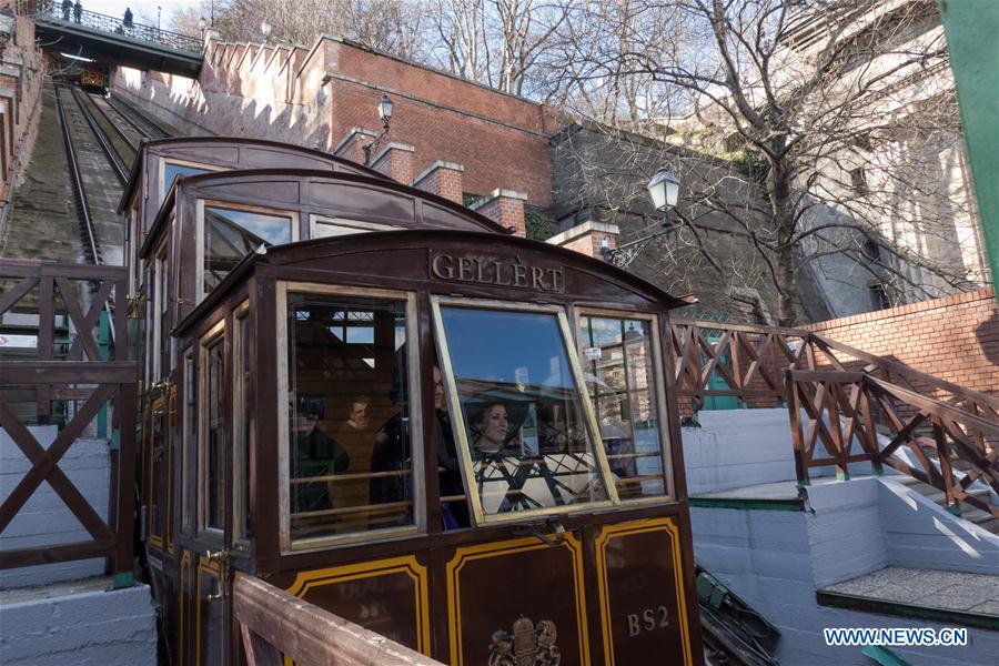  HUNGARY-BUDAPEST-BUDA CASTLE HILL FUNICULAR 